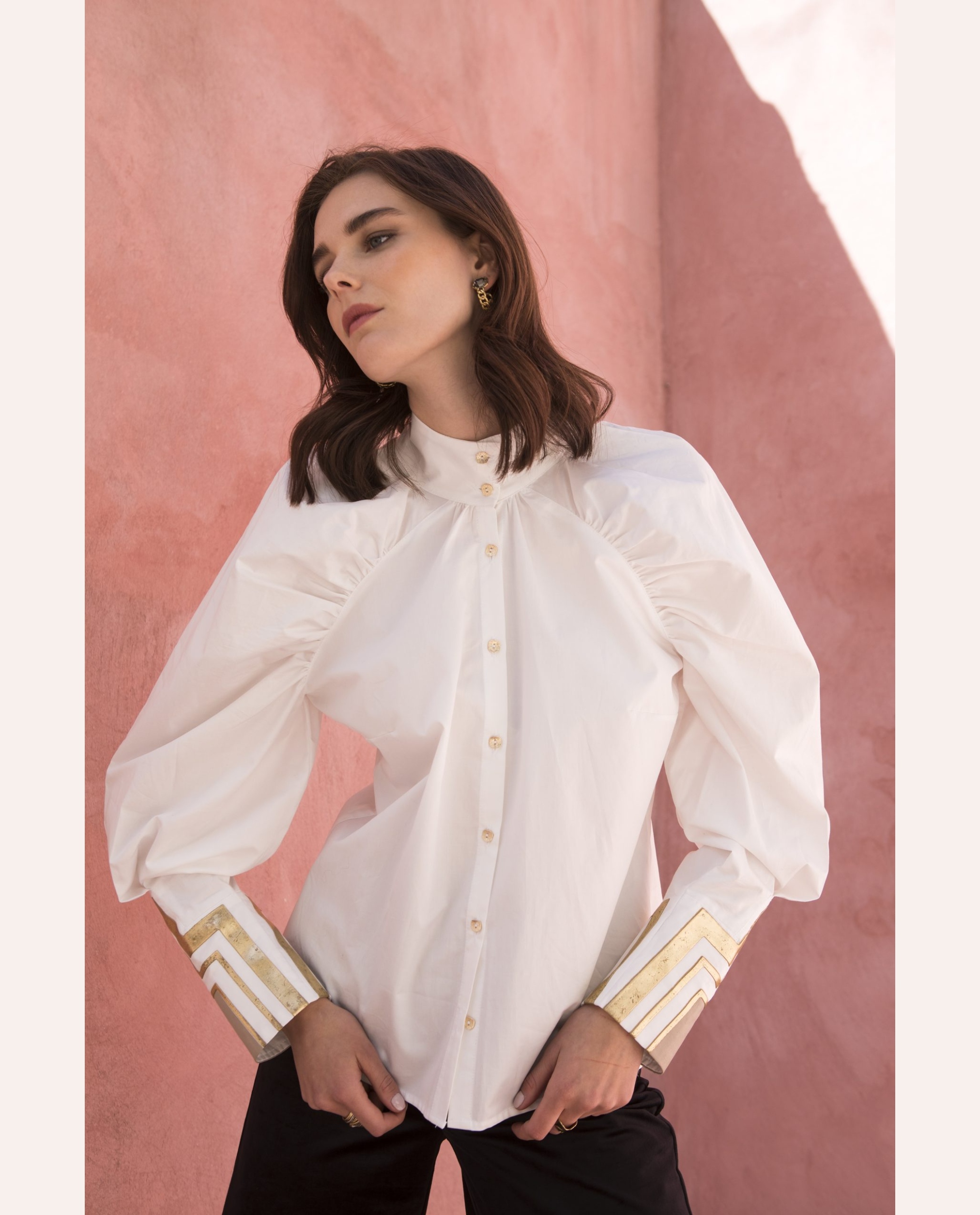 Tunisia shirt - White/Black - Image 2