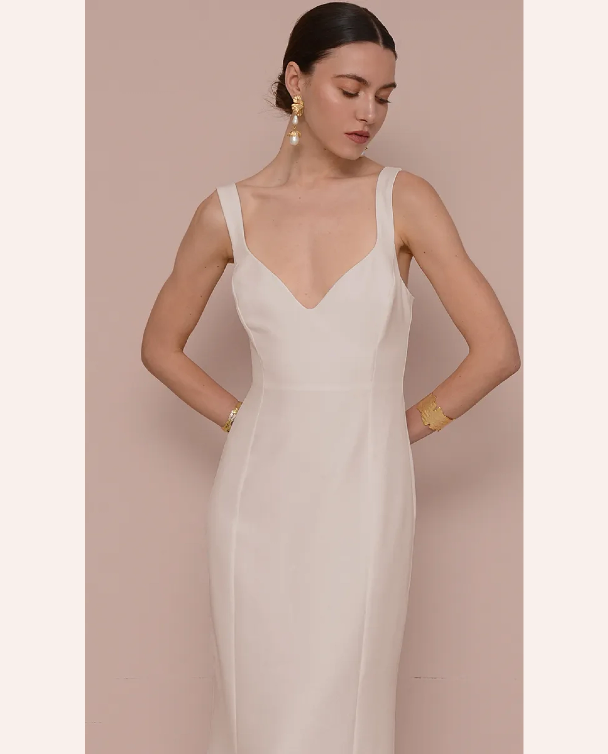 Cindy Dress - Ivory - Image 3