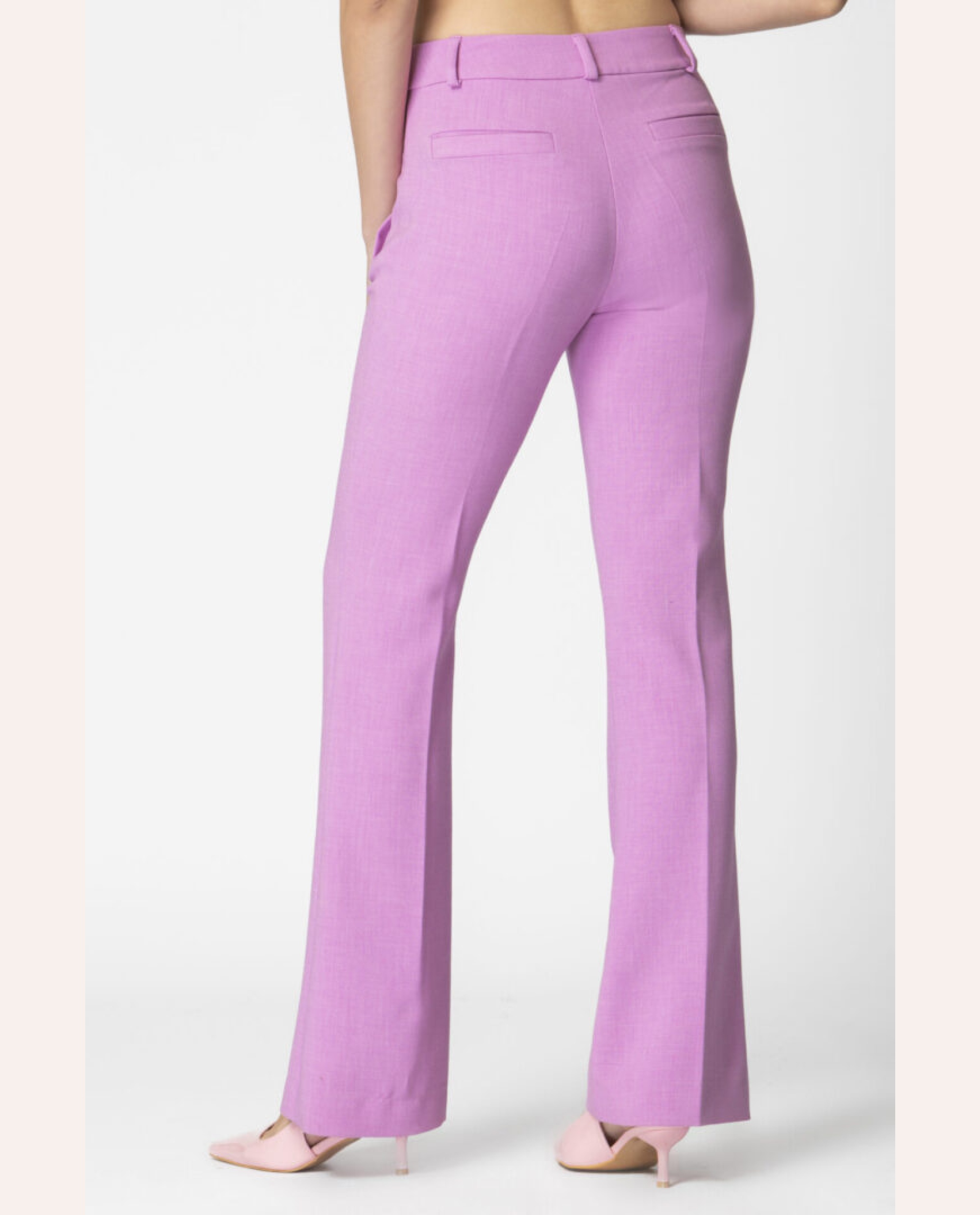 Flare Pants - Pink - Image 3