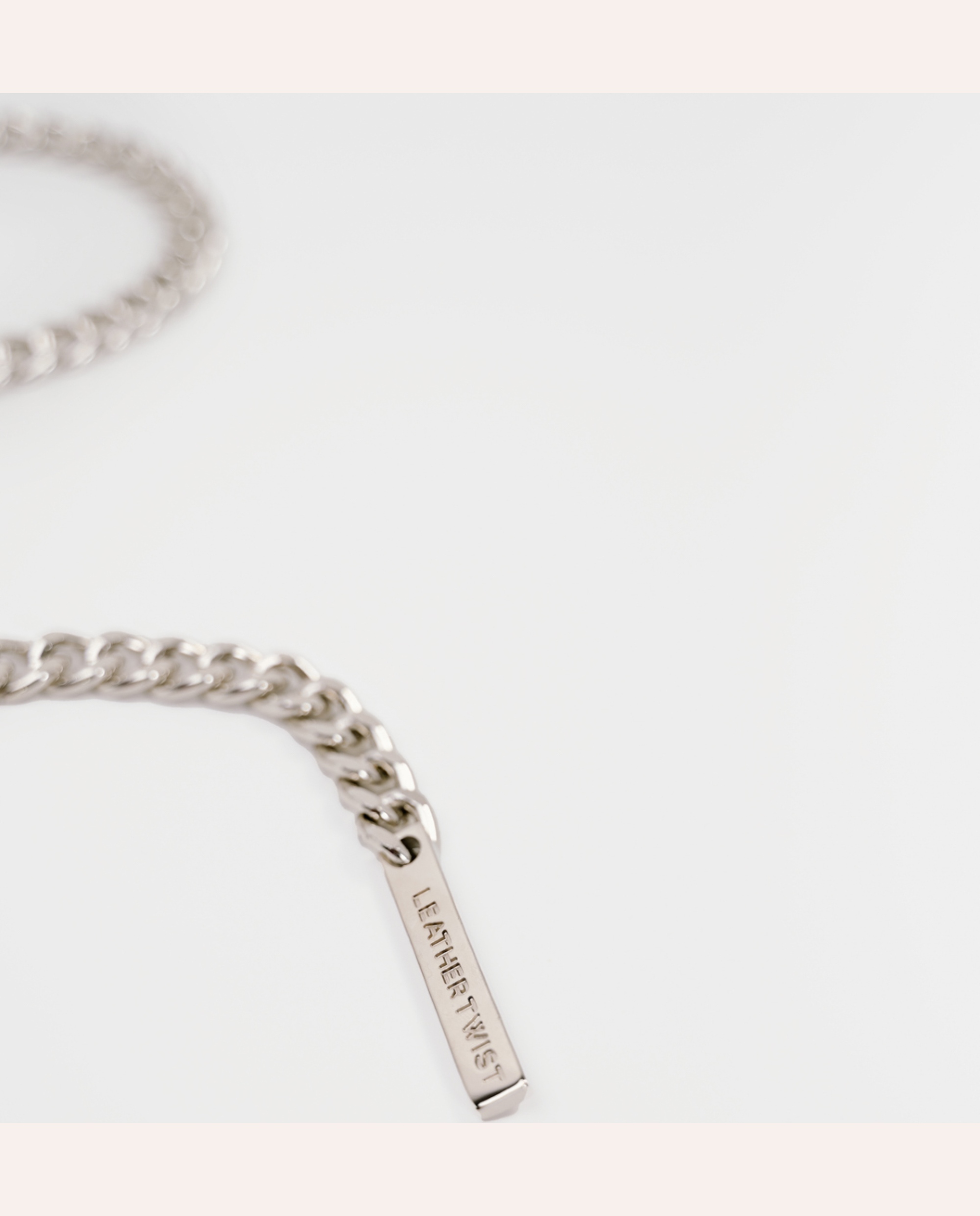 Twist Chain Belt – Silver - Image 3