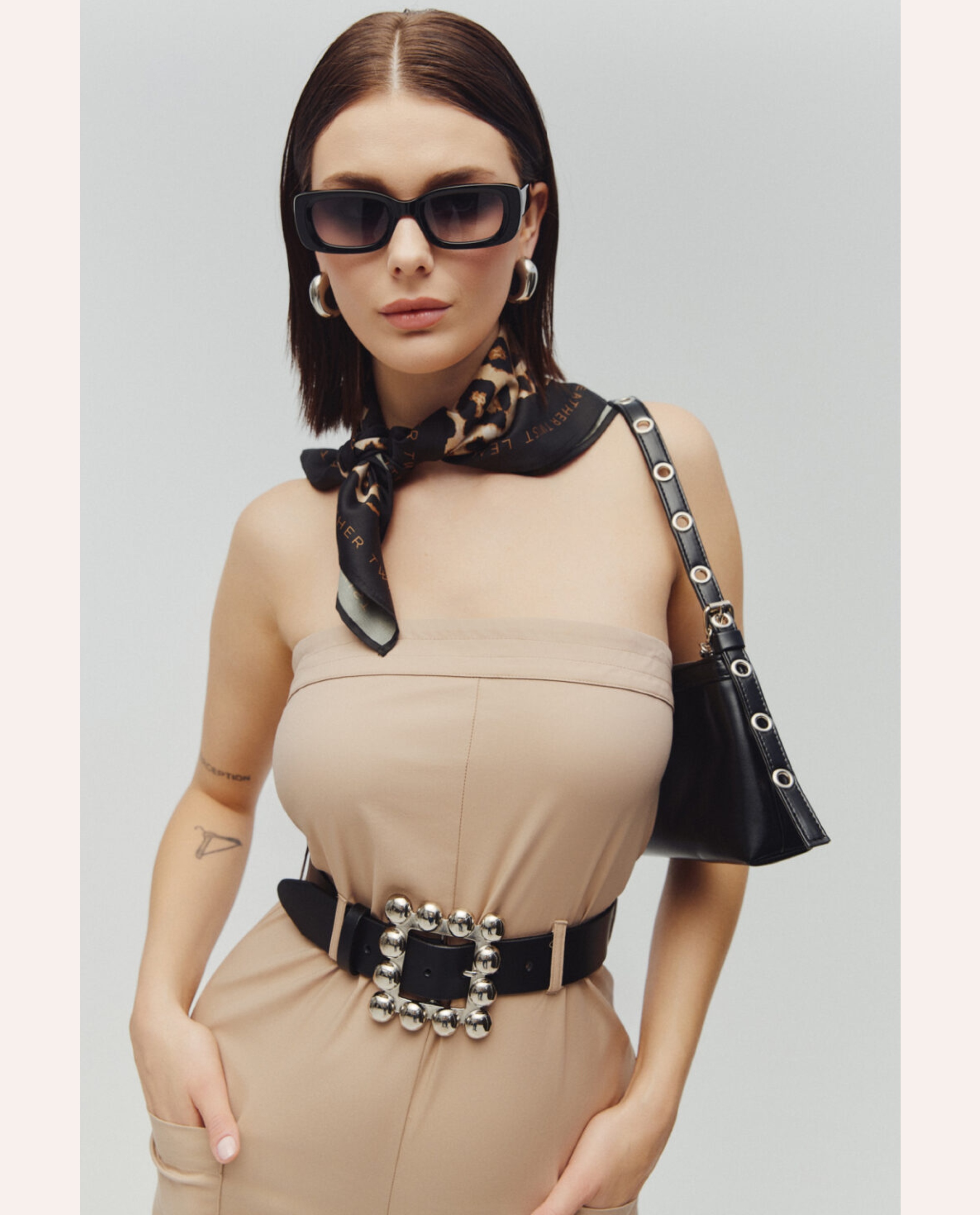 Katya Leather Bag – Black - Image 3