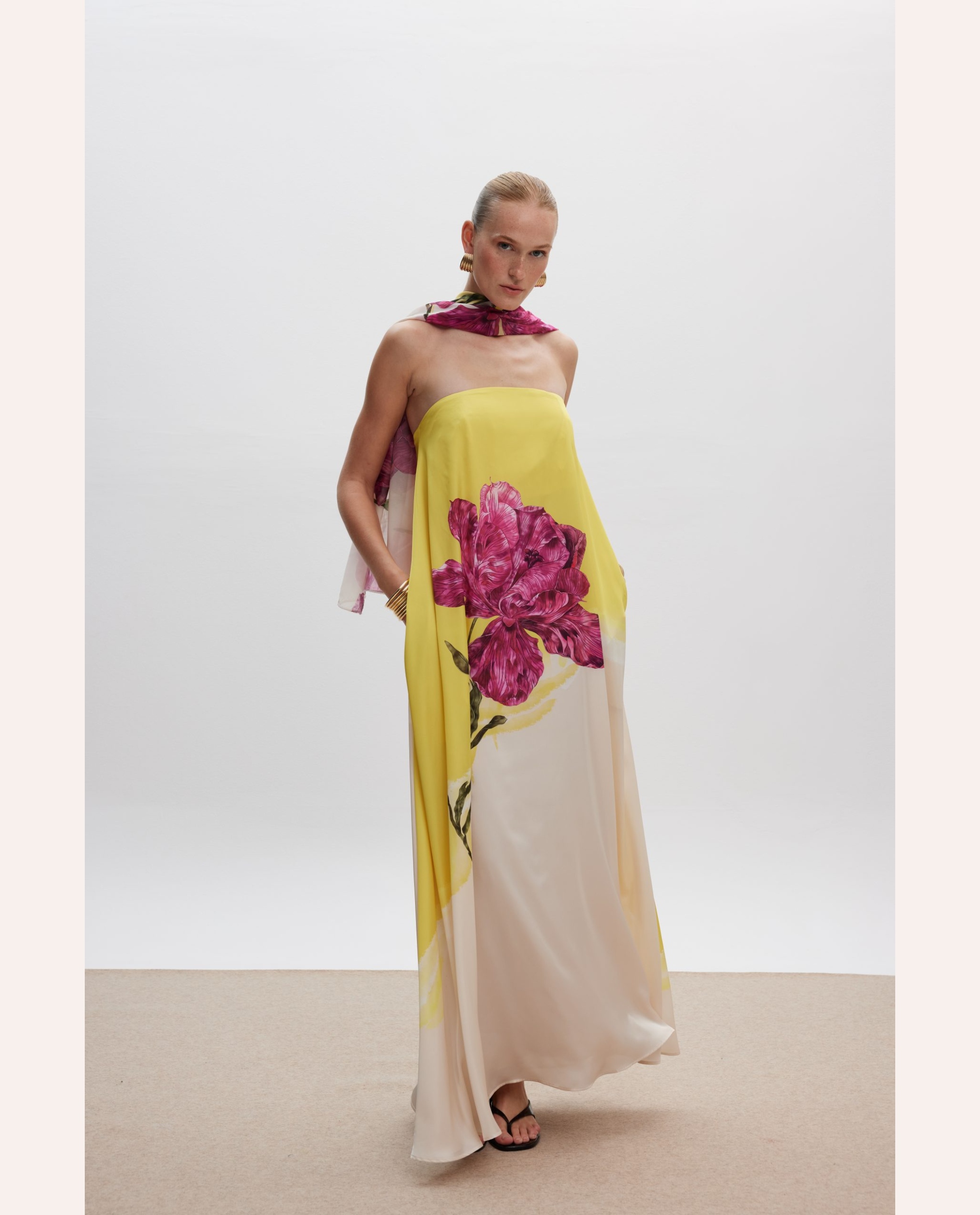 Kate’s Maxi Dress – Print - Image 3