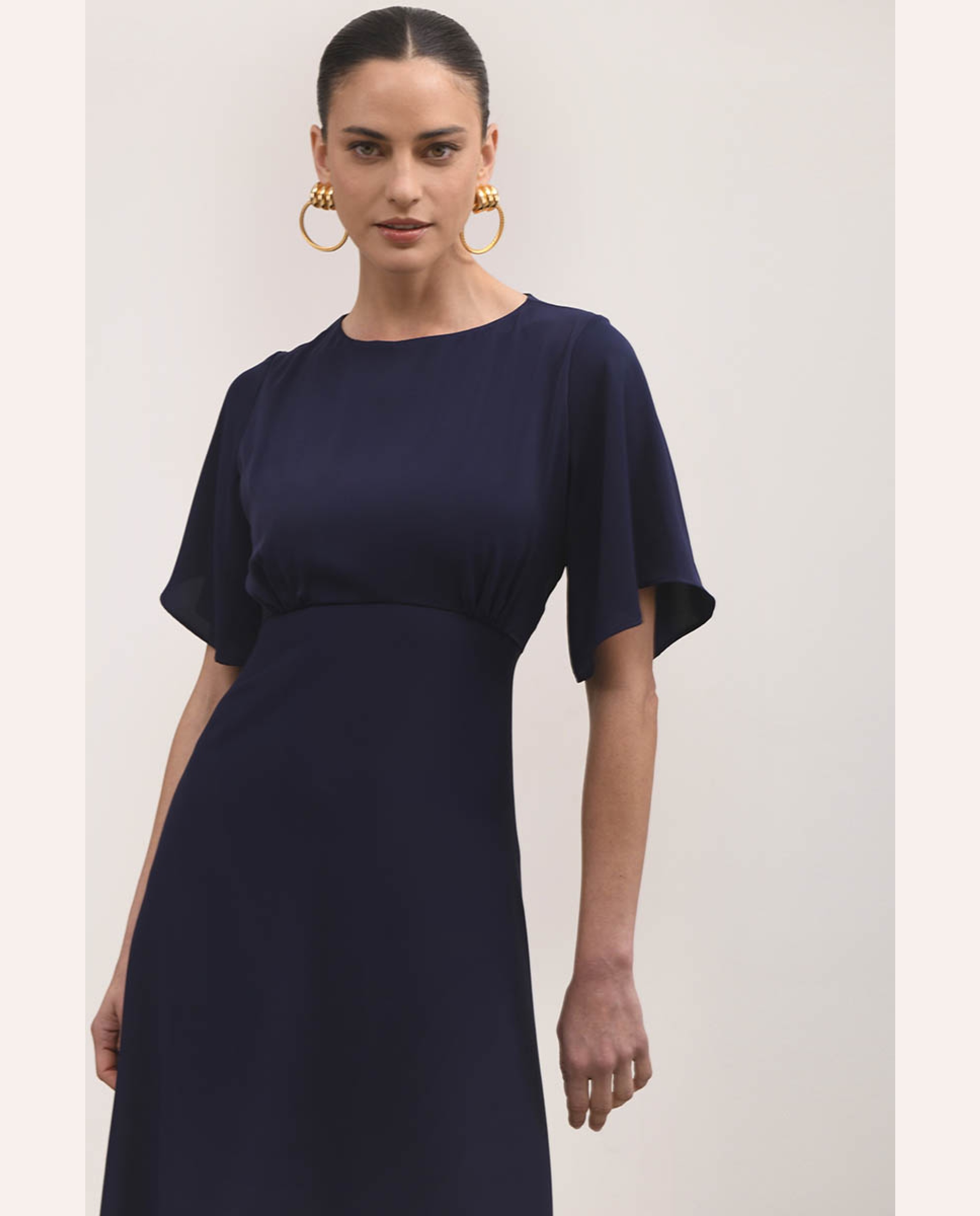 Ciler Dress - Navy Blue - Image 3