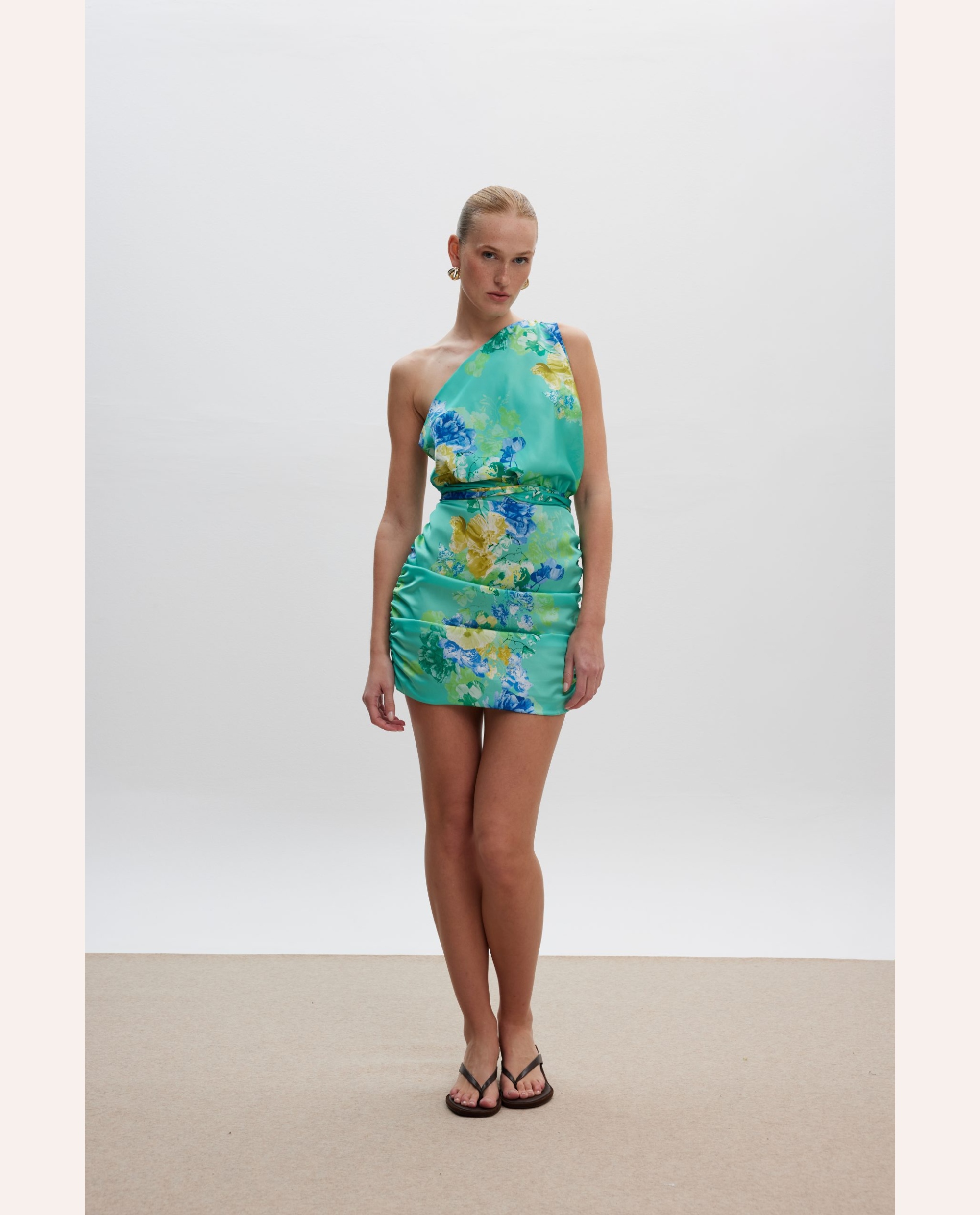 Antiparos Mini Dress – Print - Image 4