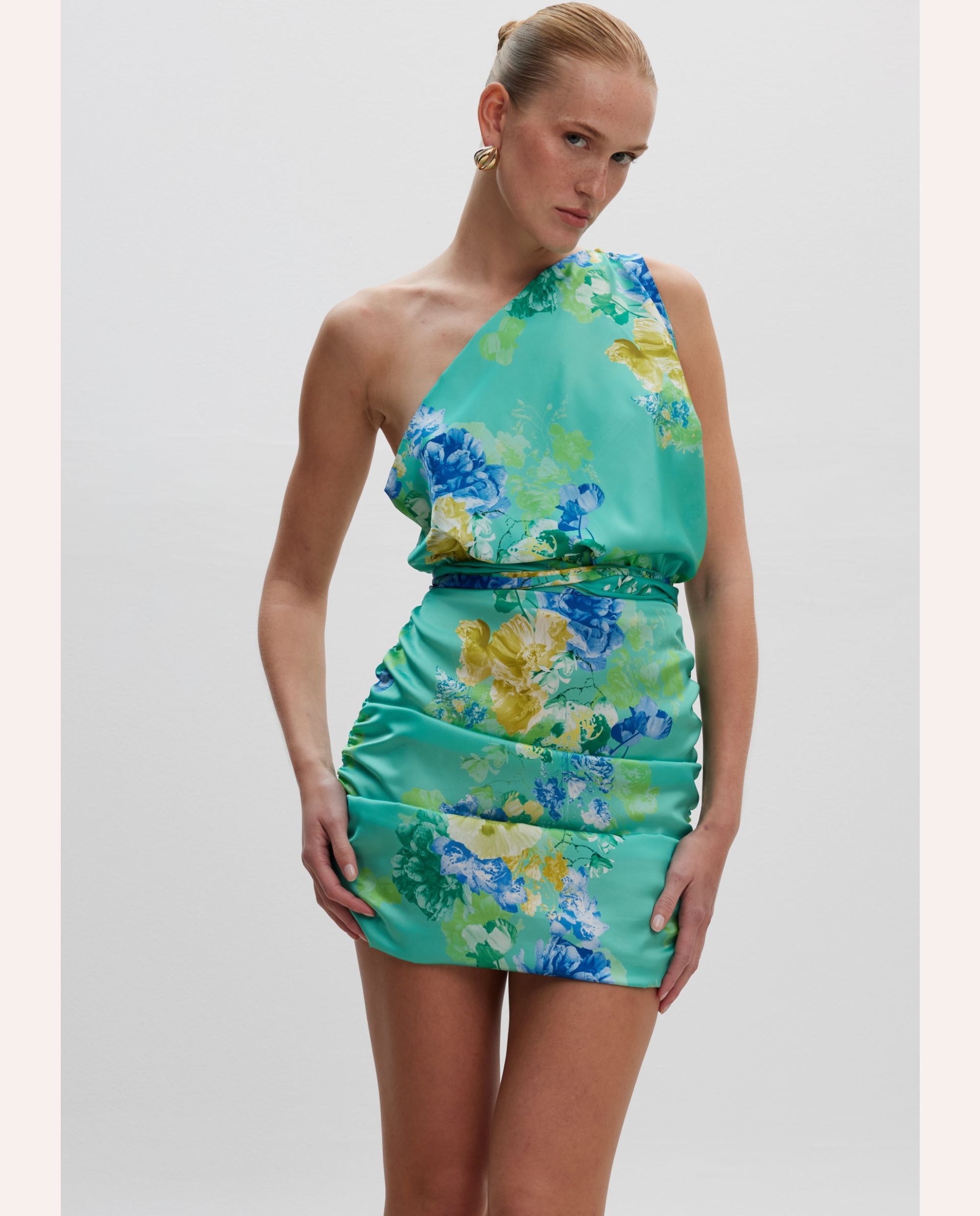 Antiparos Mini Dress – Print - Image 2
