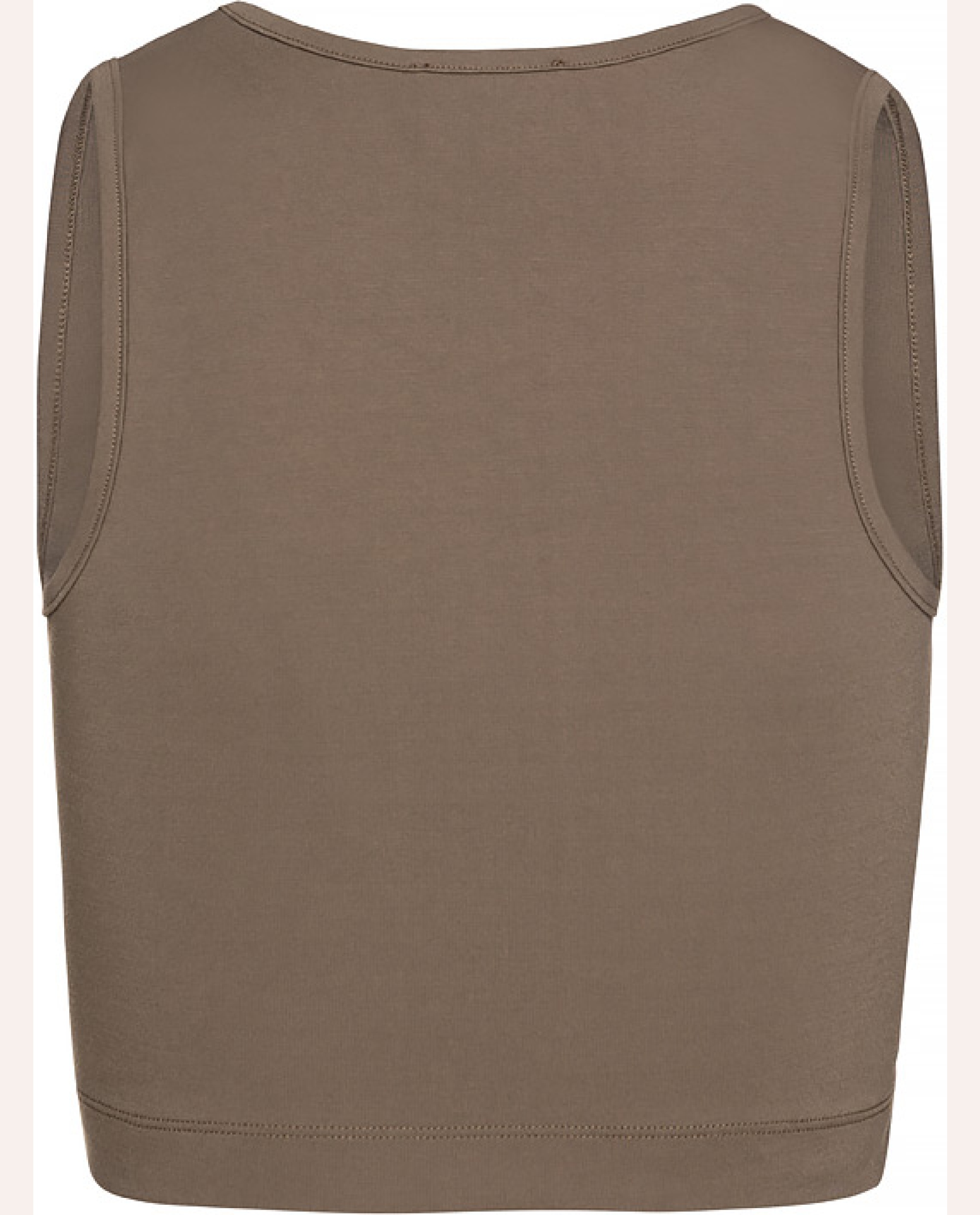 Ruth Tank Top – Taupe - Image 3