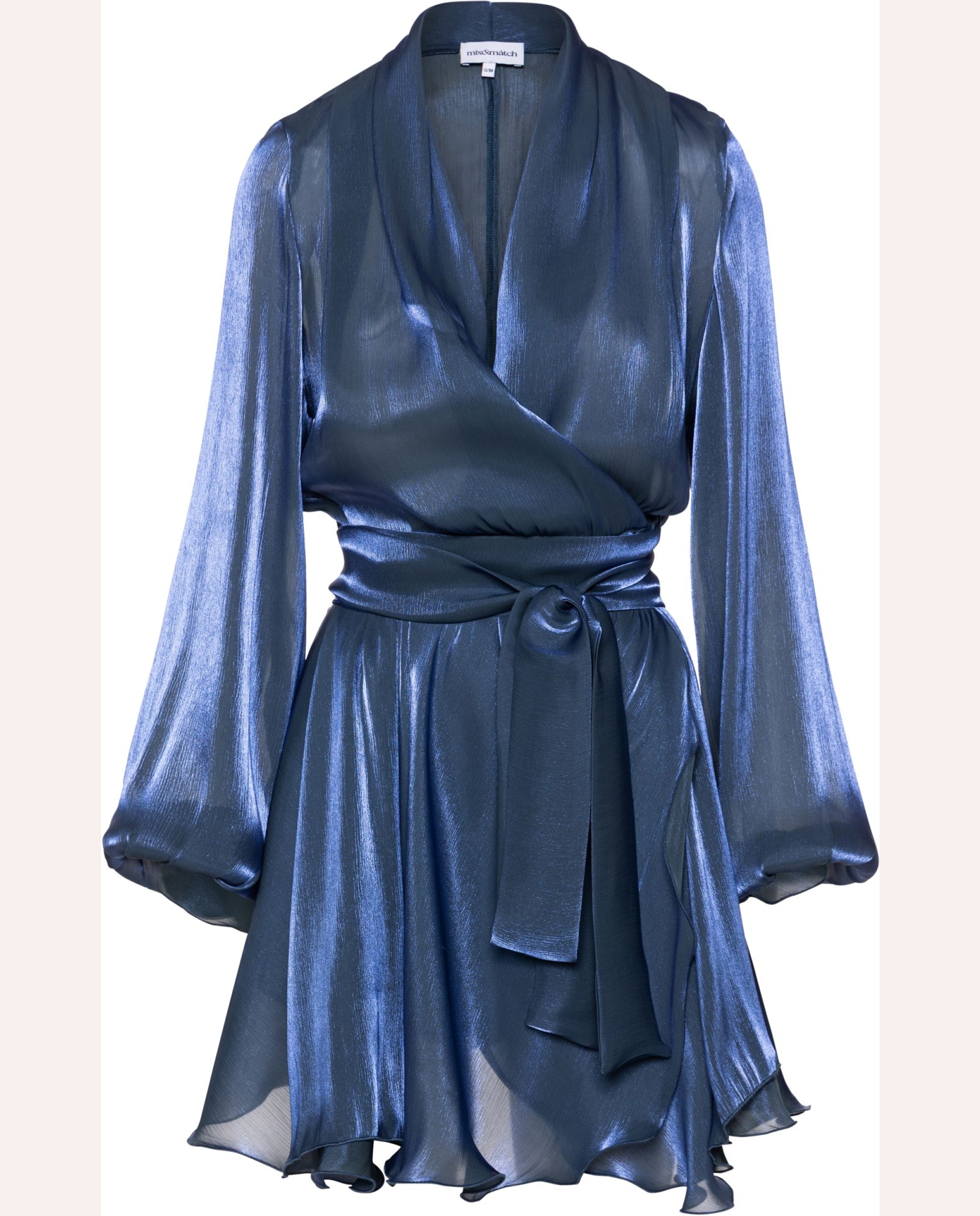Savina Dress – Blue - Image 4