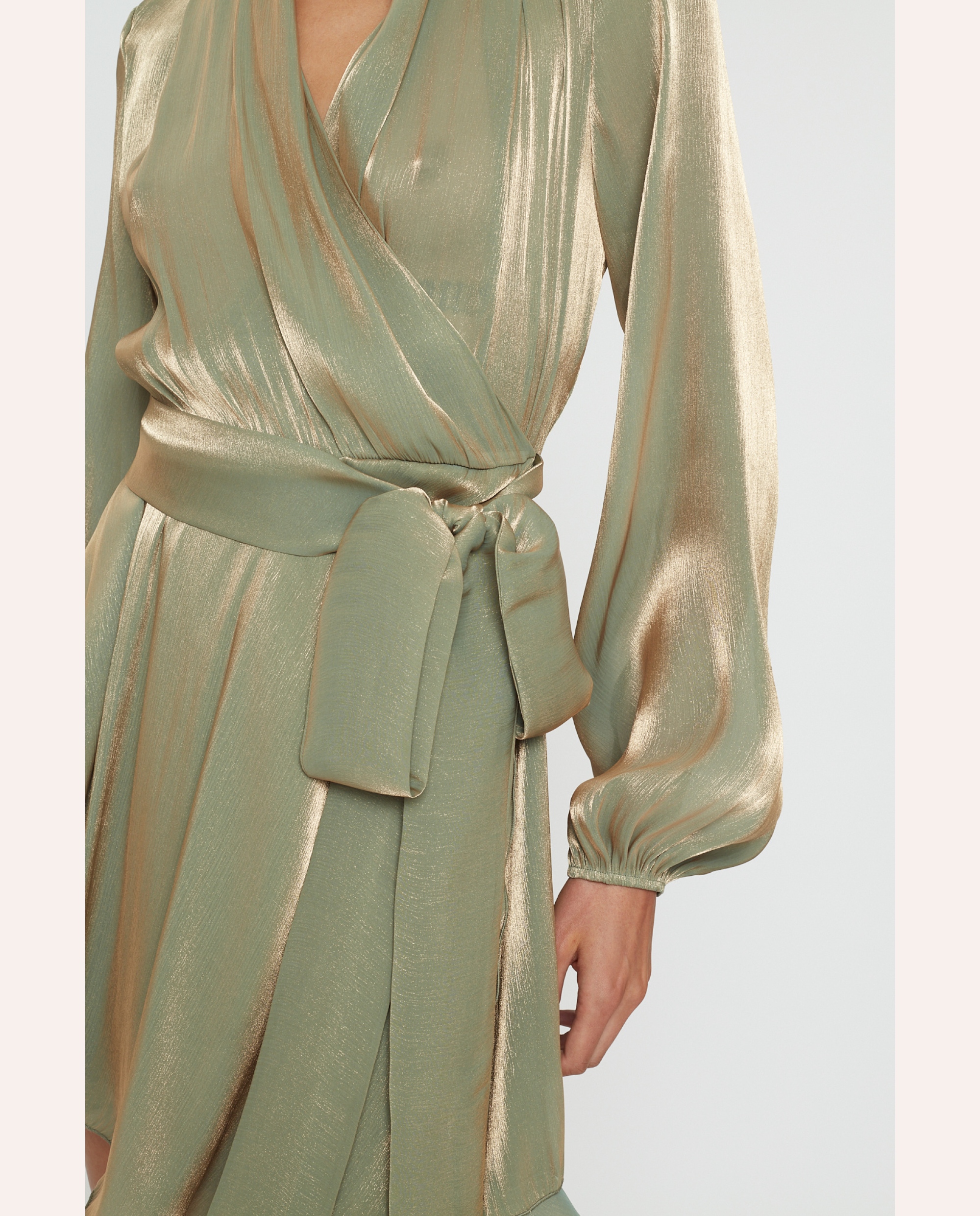 Savina Dress – Olive - Image 3