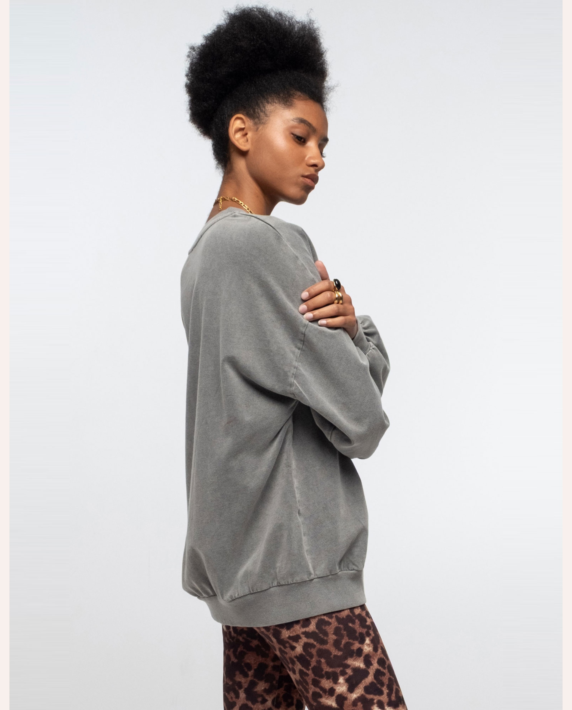 Rosette Leggings - Leopard - Image 3