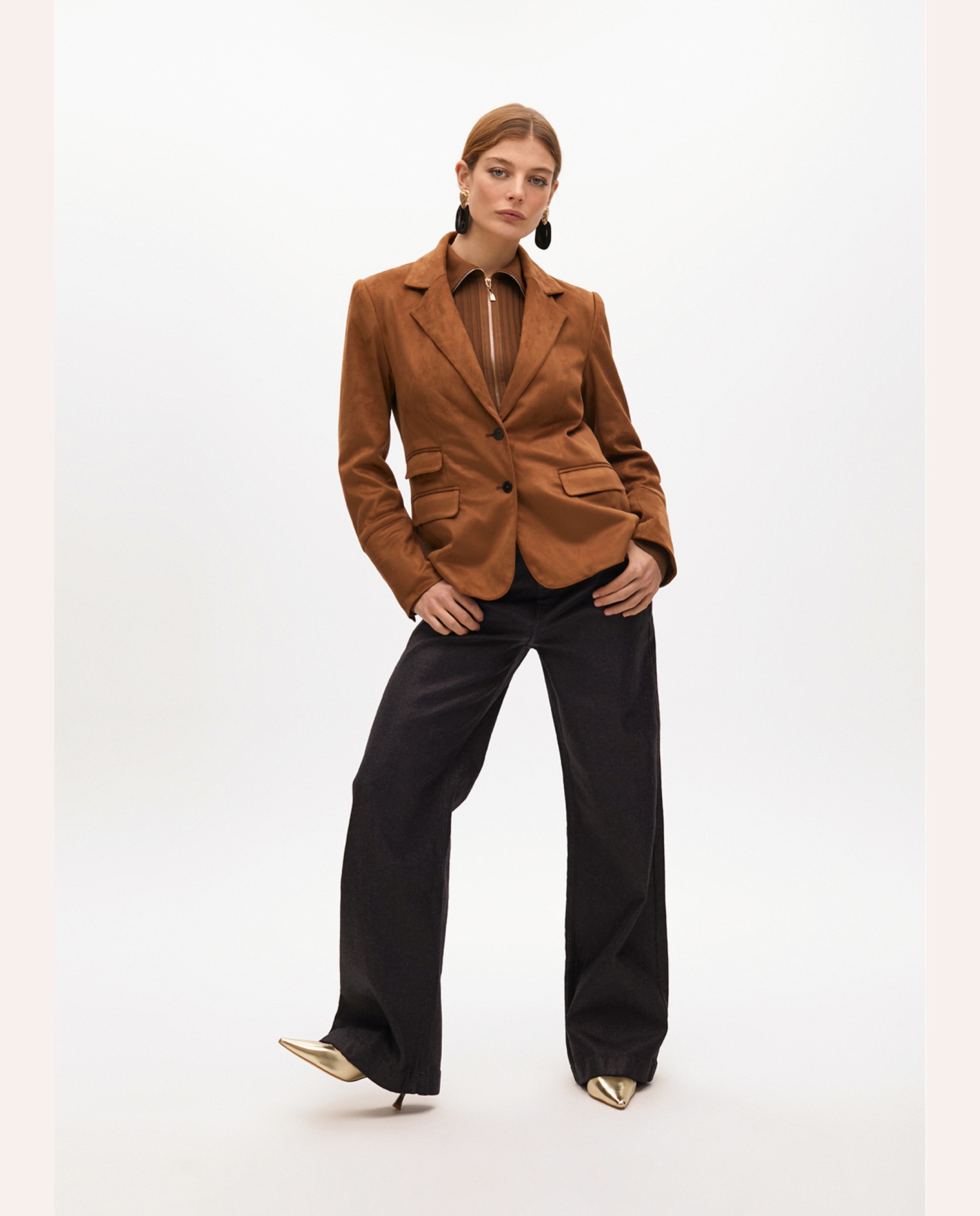 Despy Blazer - Taba Suede - Image 3