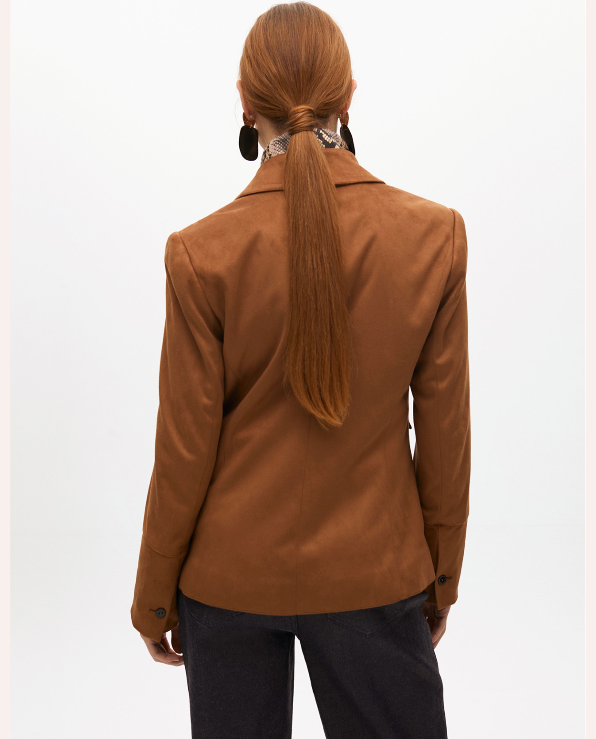 Despy Blazer - Taba Suede - Image 4