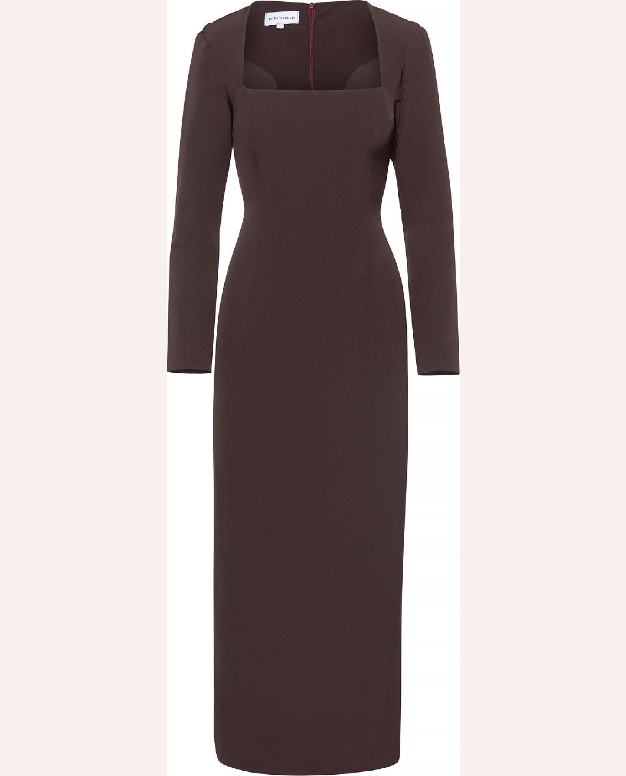 Carla Dress – Black/Brown - Image 4