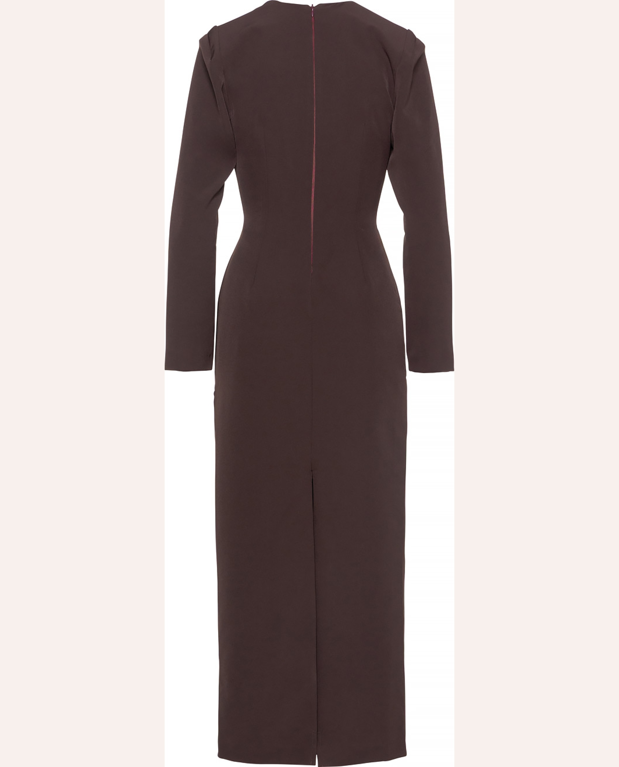 Carla Dress – Black/Brown - Image 3