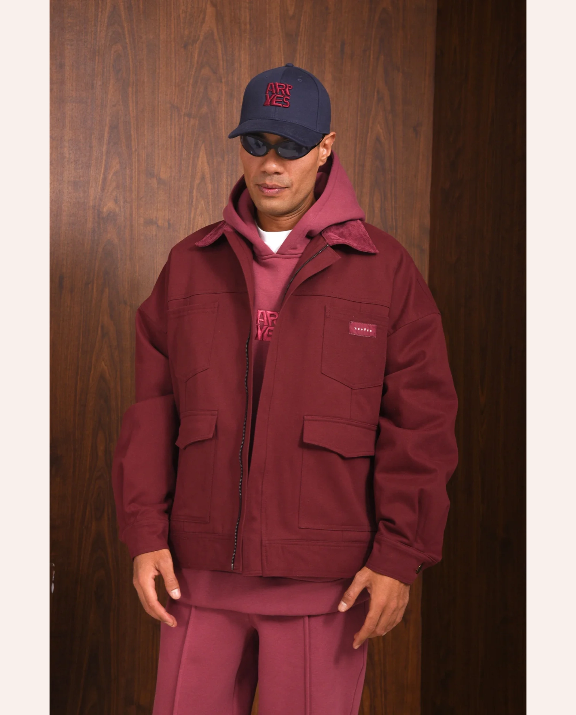 Ego Jockey - Bordeaux on Blue - Image 4