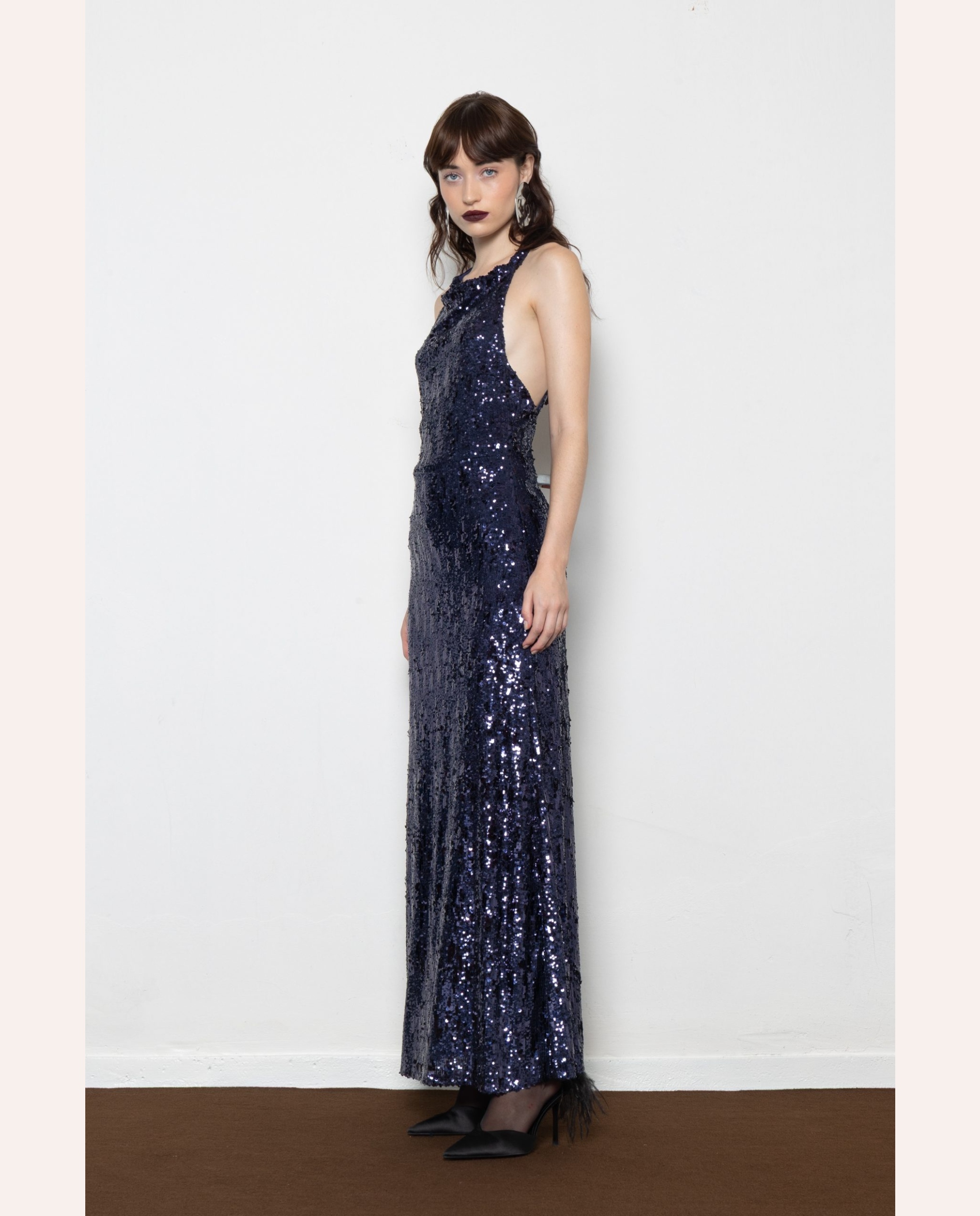 Nightglow Dress - Blue Gown - Image 3