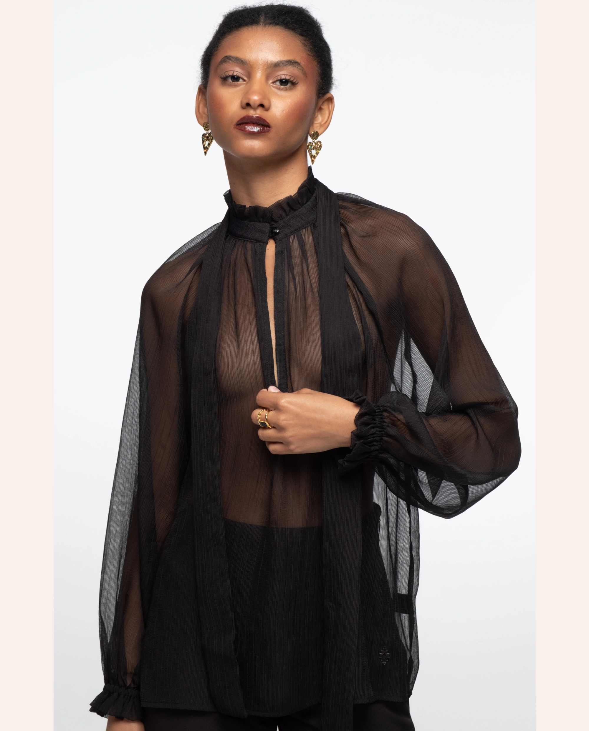 Raven Top - Black - Image 3