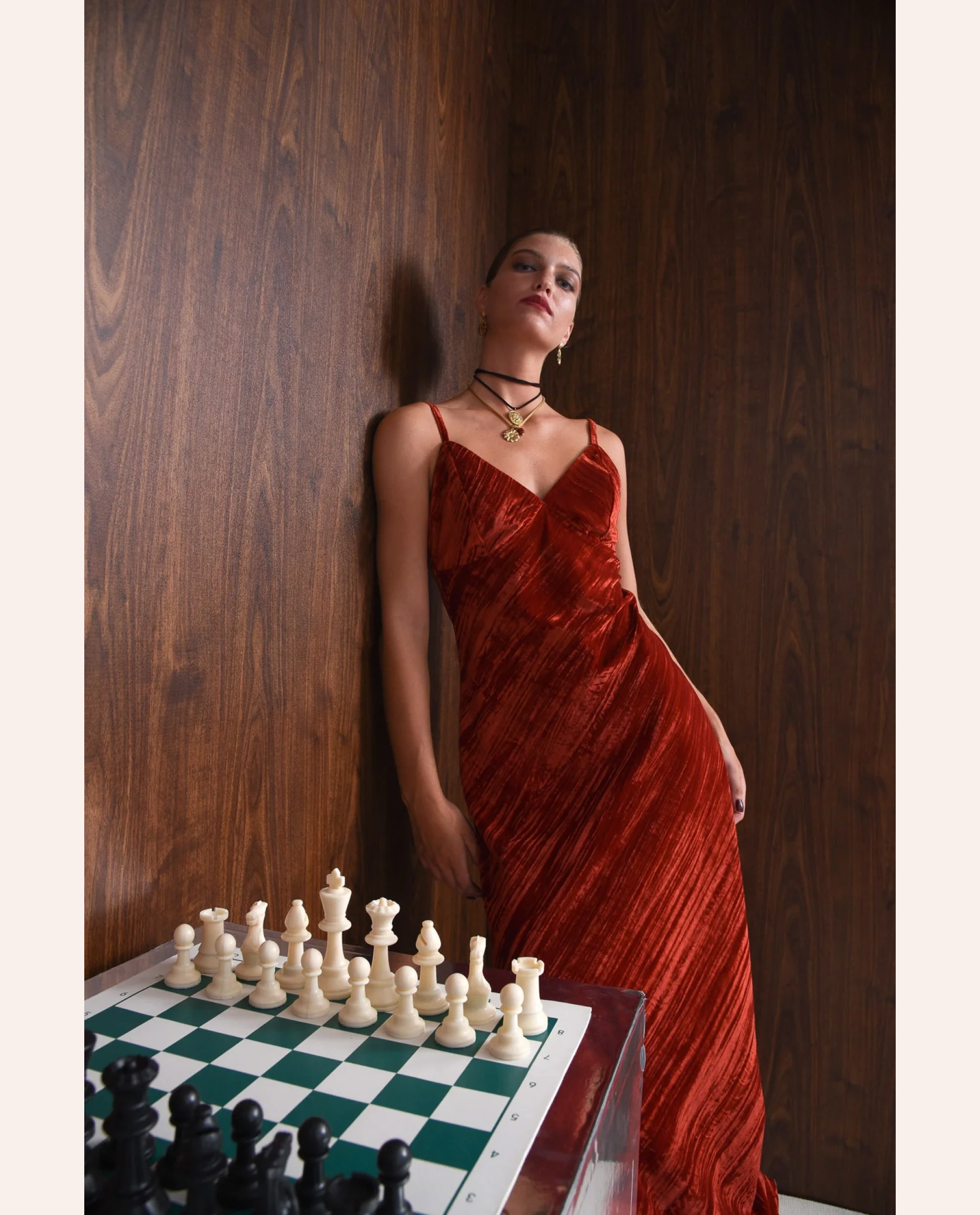 Fearless Maxi  Dress - Red - Image 5