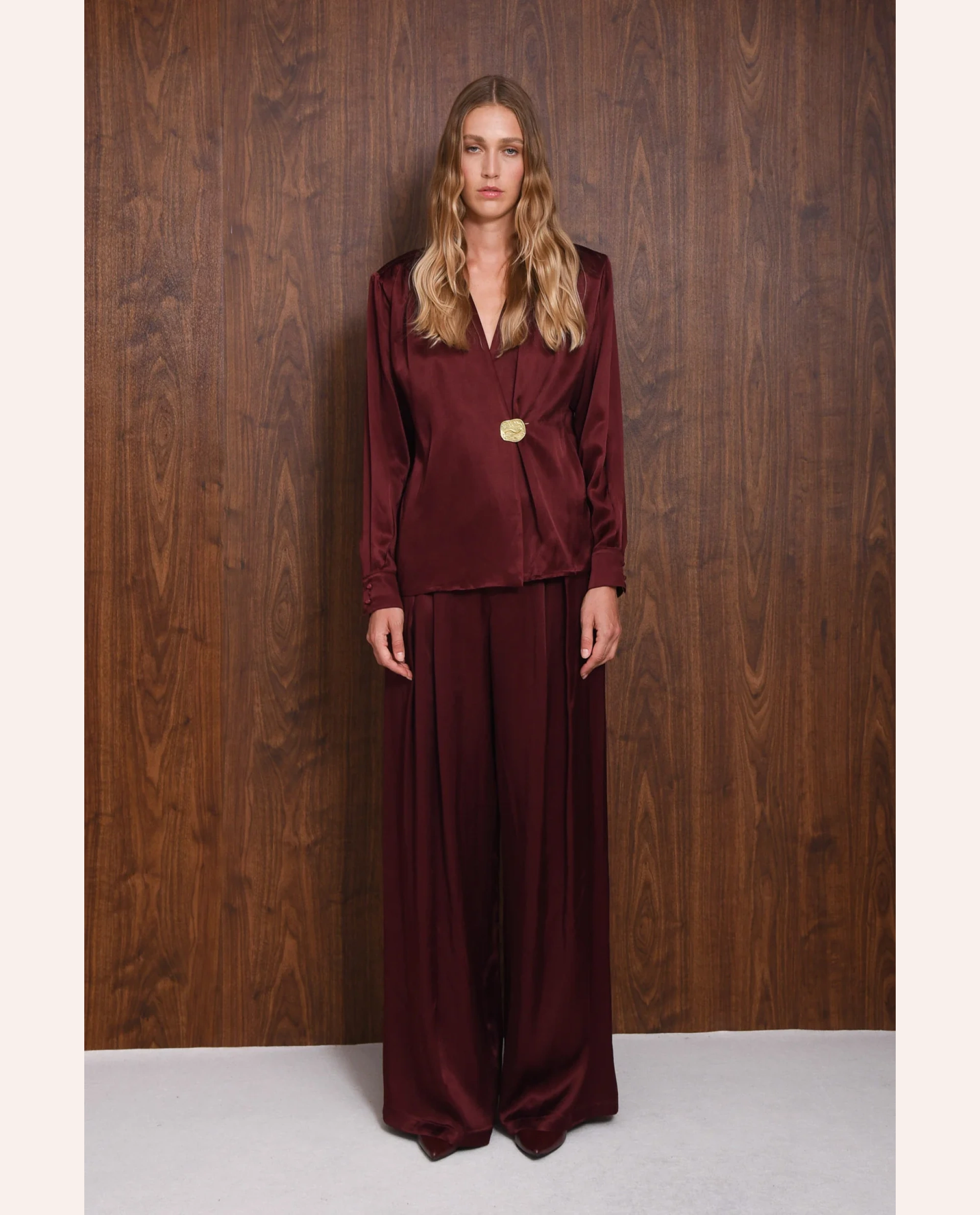 Vanity Shirt - Bordeaux - Image 3