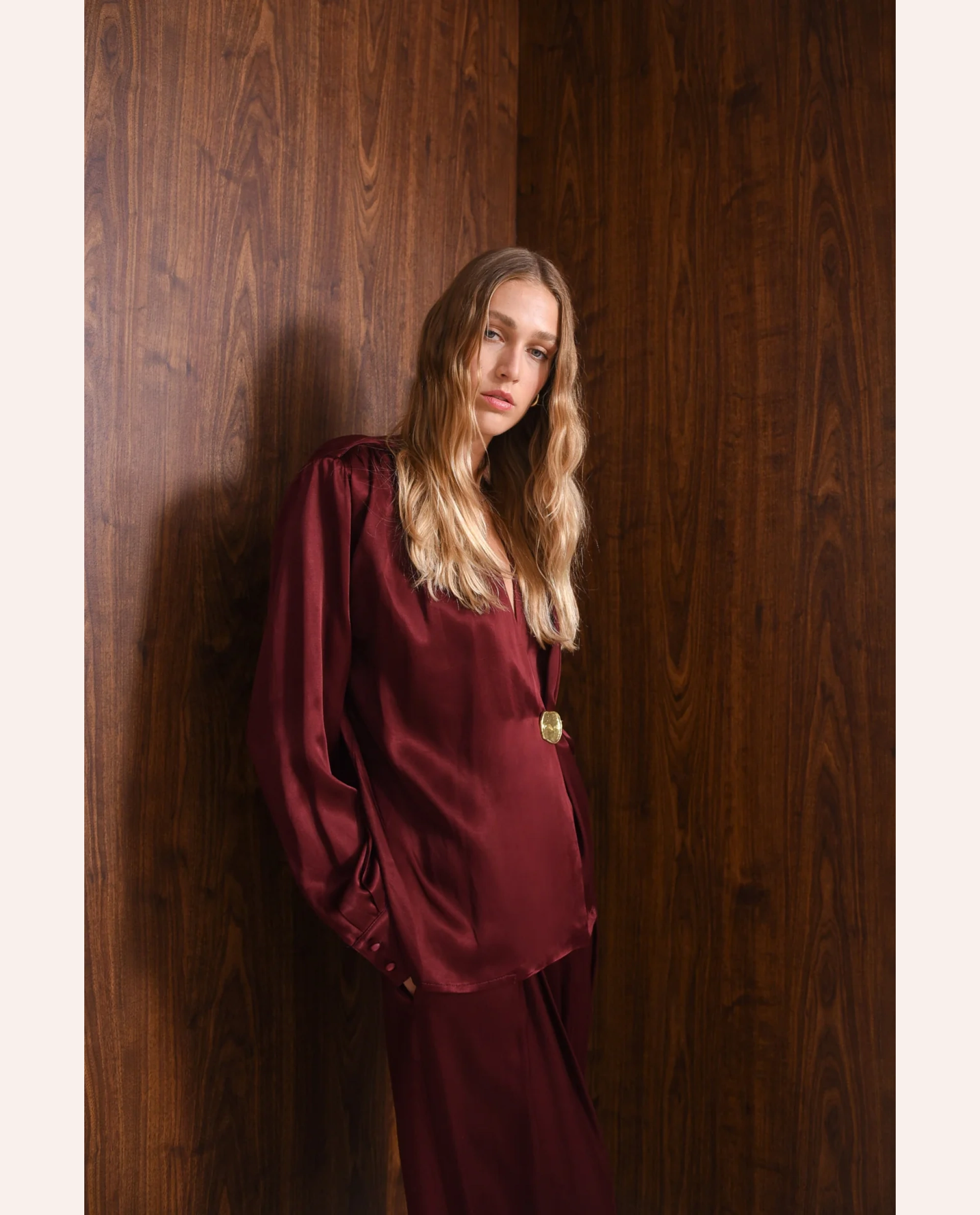 Vanity Shirt - Bordeaux - Image 4