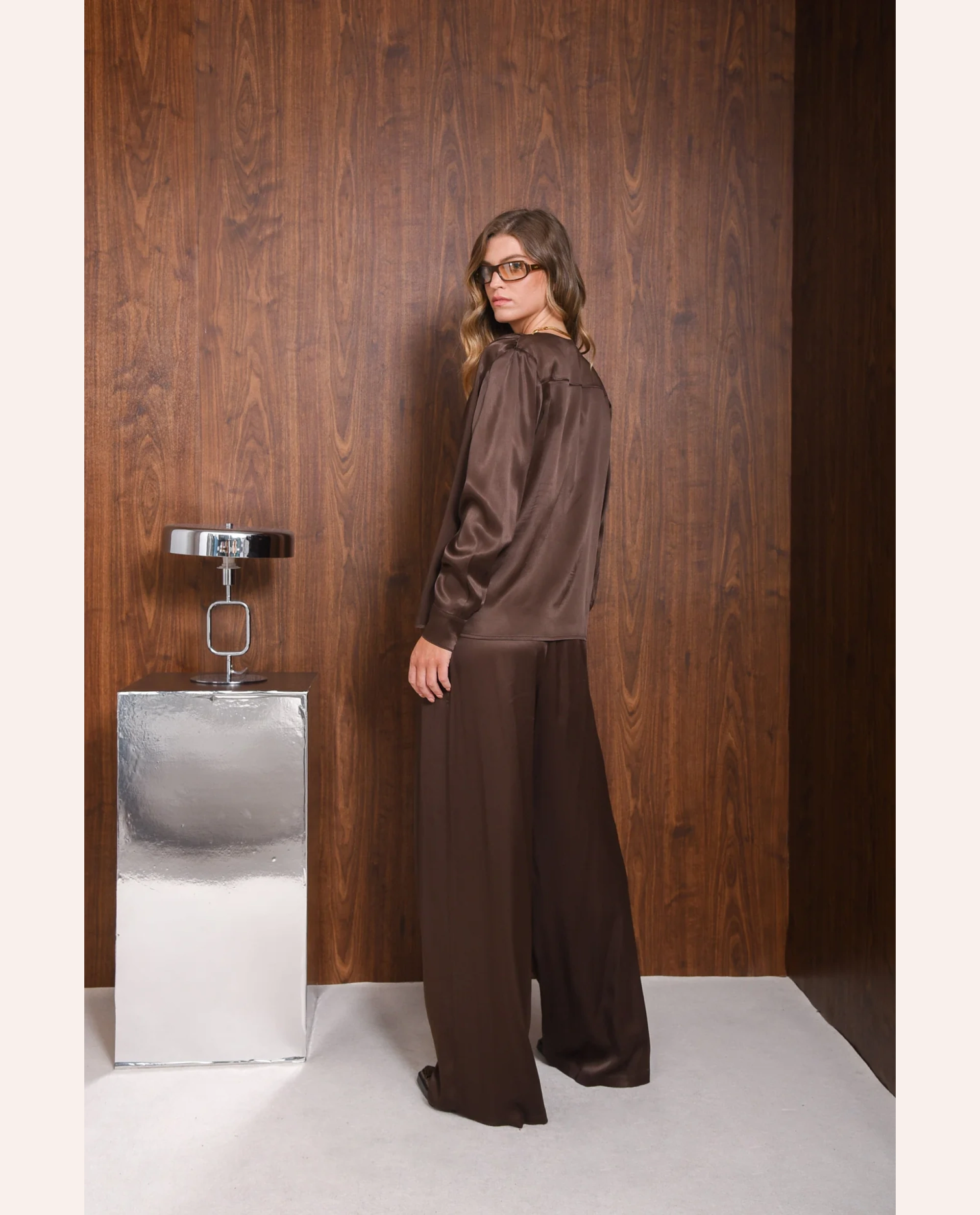 Vanity Shirt - Brown - Image 4
