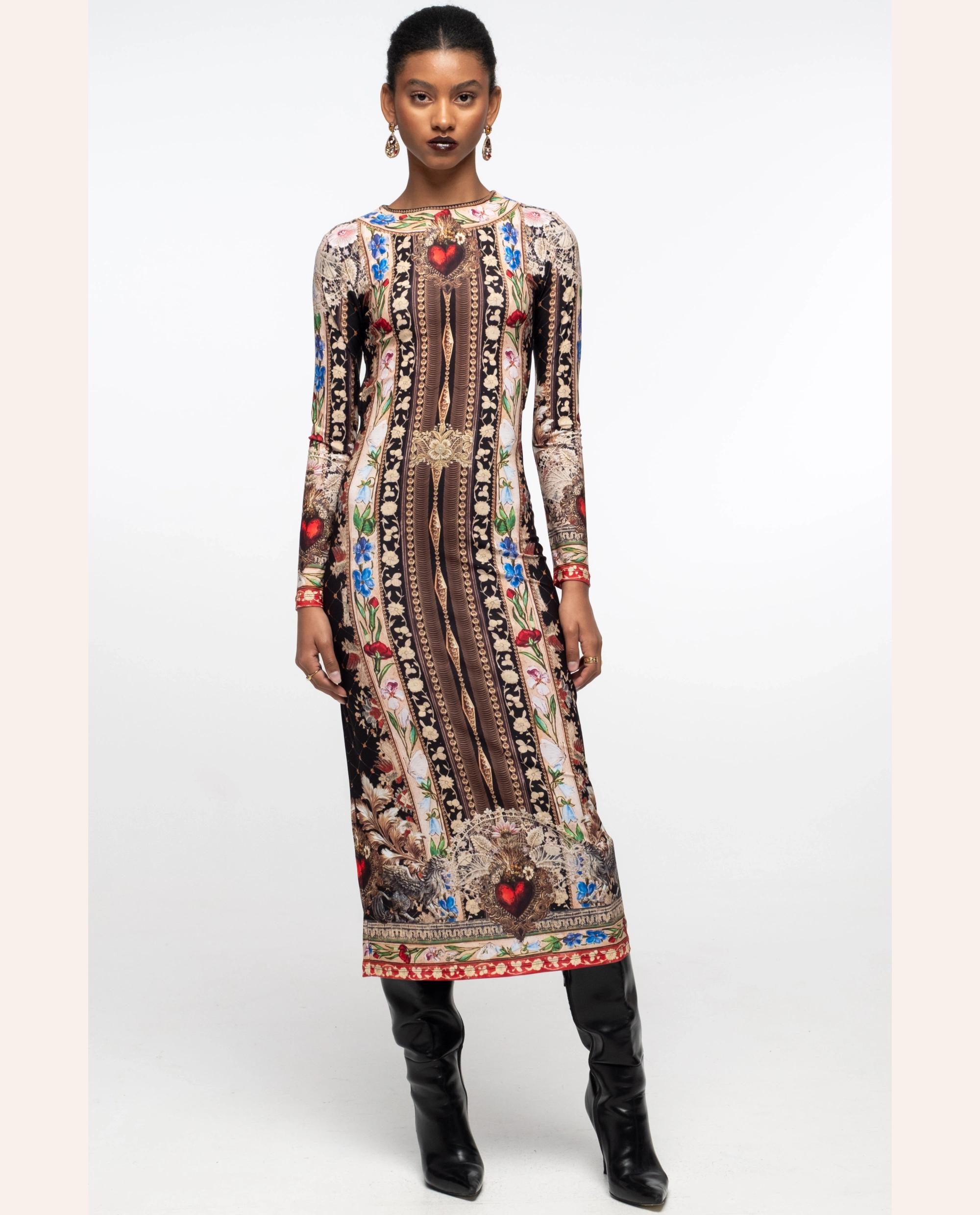 Opulence Dress -  Print