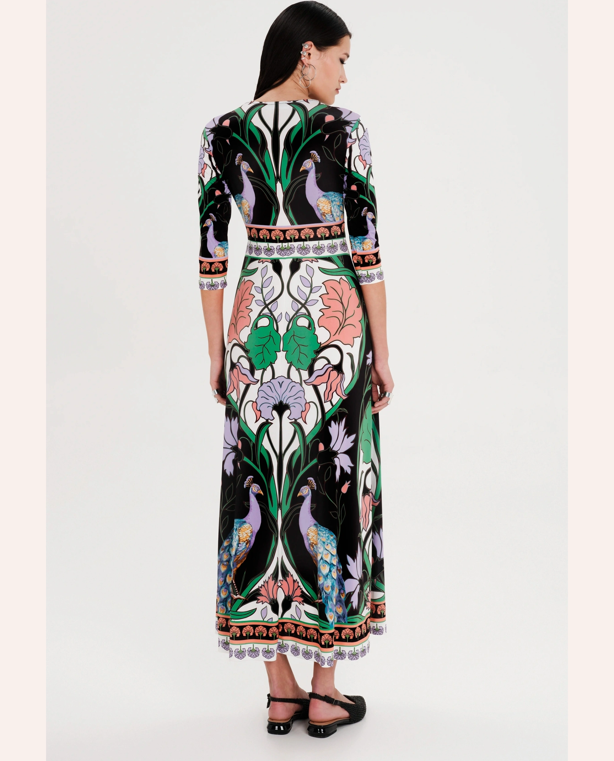 Nostalgia Maxi Dress - Print - Image 3