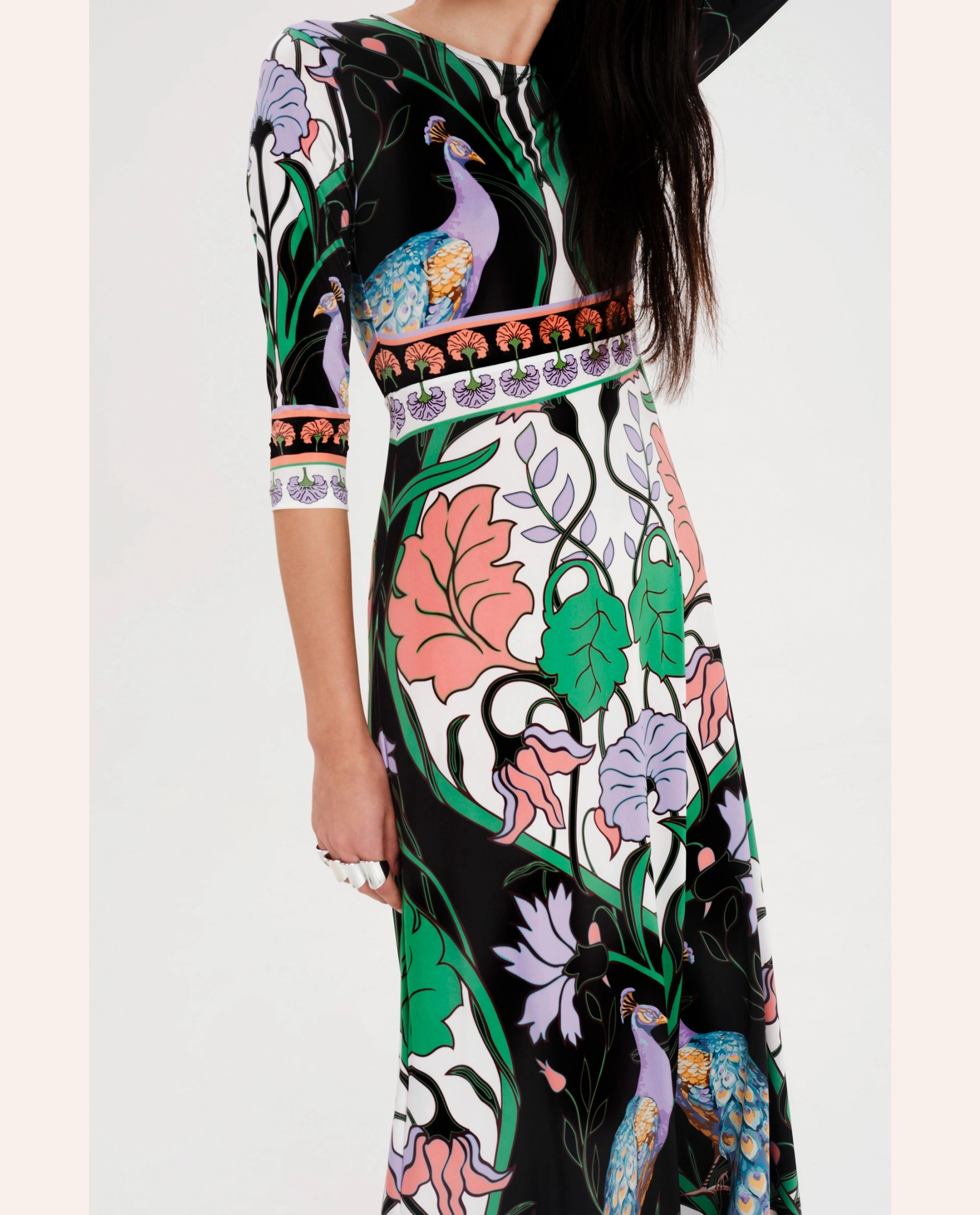 Nostalgia Maxi Dress - Print - Image 5