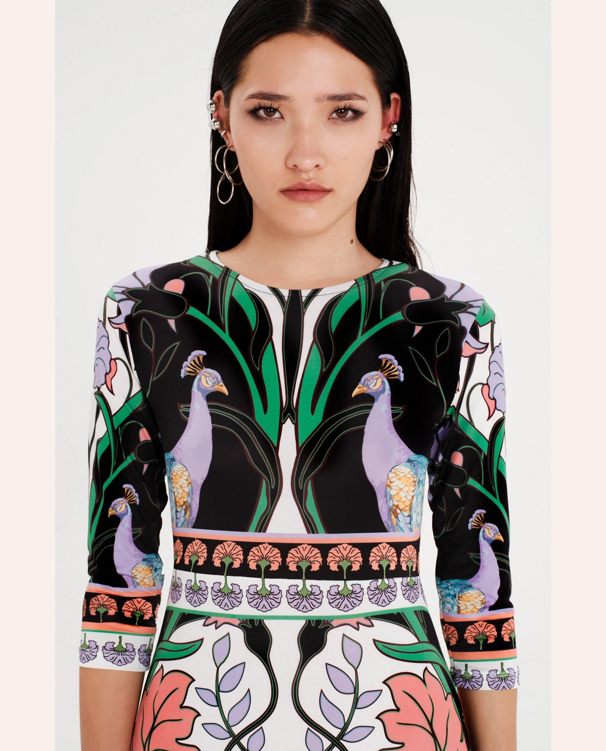 Nostalgia Maxi Dress - Print - Image 4