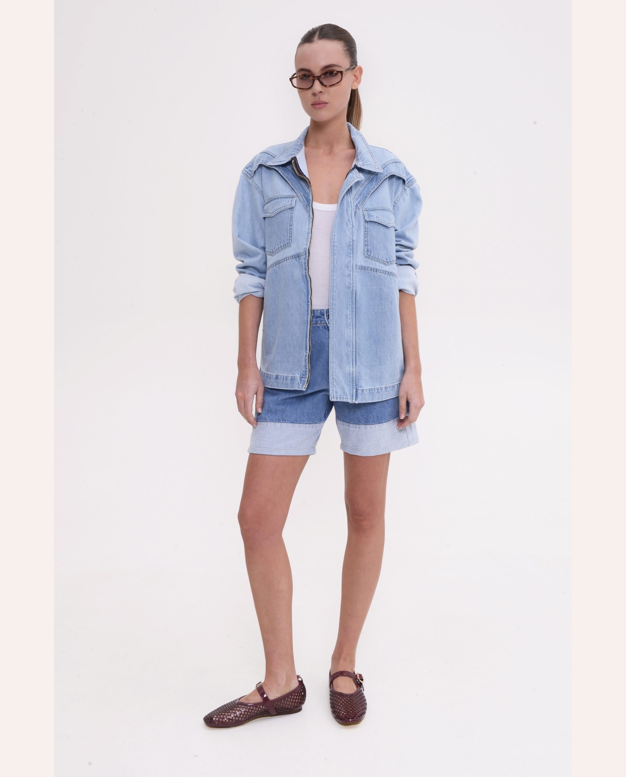 Odile Jacket- Light Blue - Image 3