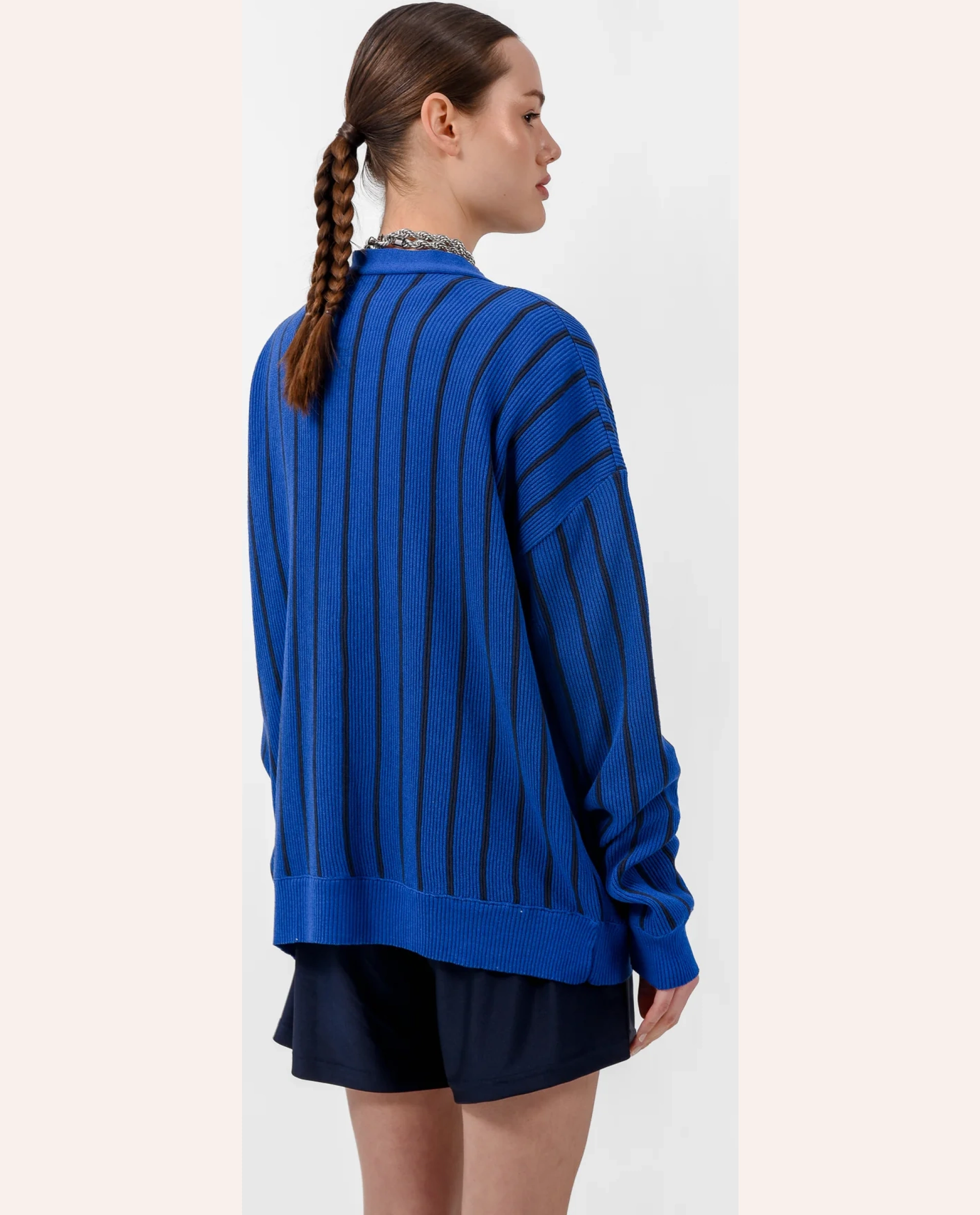 Smooth Gardigan - Blue - Image 3